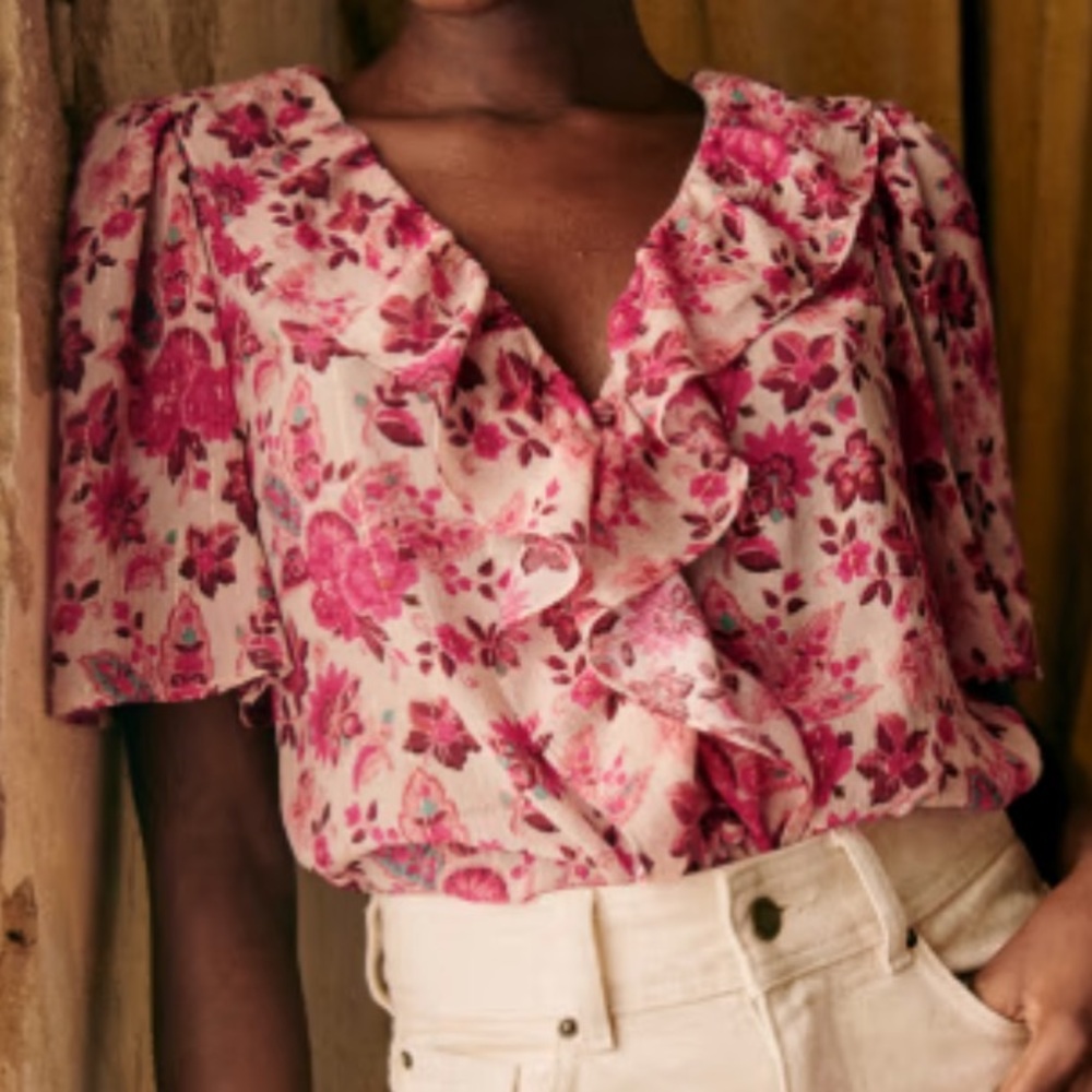 Sézane jasmine blouse